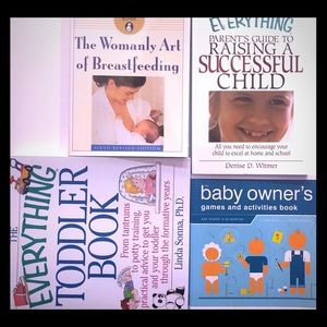 The Womanly Art of Breastfeeding & 3 other books